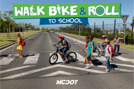 kids walkbikerollto schoolday