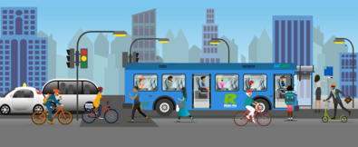 multi modal alternate travel options