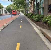 Bike Lane in Montgomery County