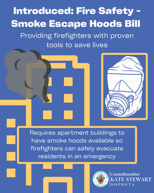 Information about Fire Hood legislation introduced on September 15