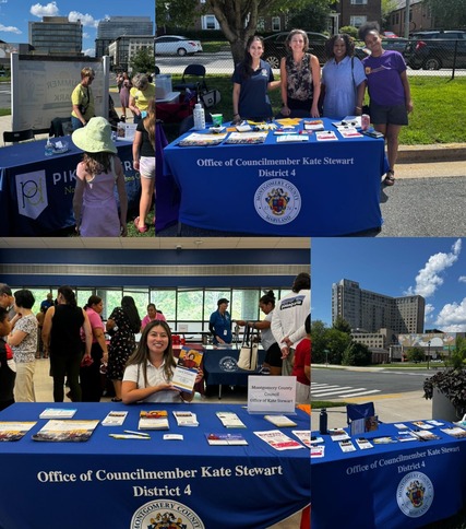 Back to school tabling