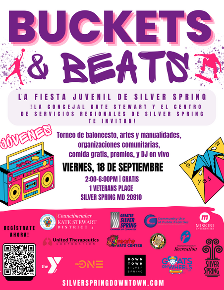Flyer for Buckets & Beats 2026 on September 18 Spanish