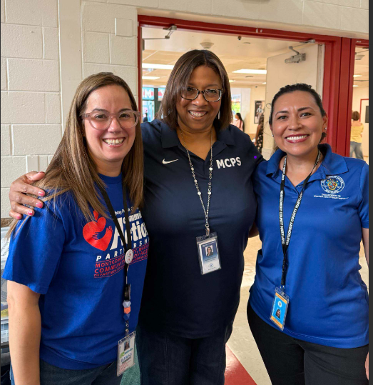 Lucero and Hari with Dr. Donna Jones