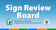 sign review board graphic with logos 