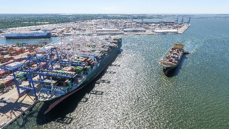 Port of Baltimore Aerial Photo