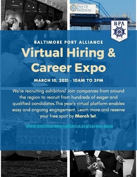  Virtual Hiring & Career Expo flyer 