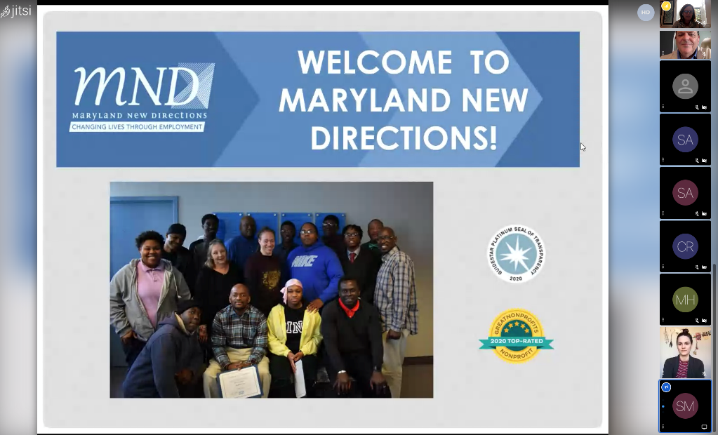 BPA Virtual Career Expo screen capture