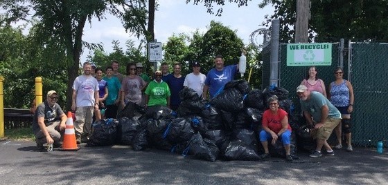 Chache in, trash out participants