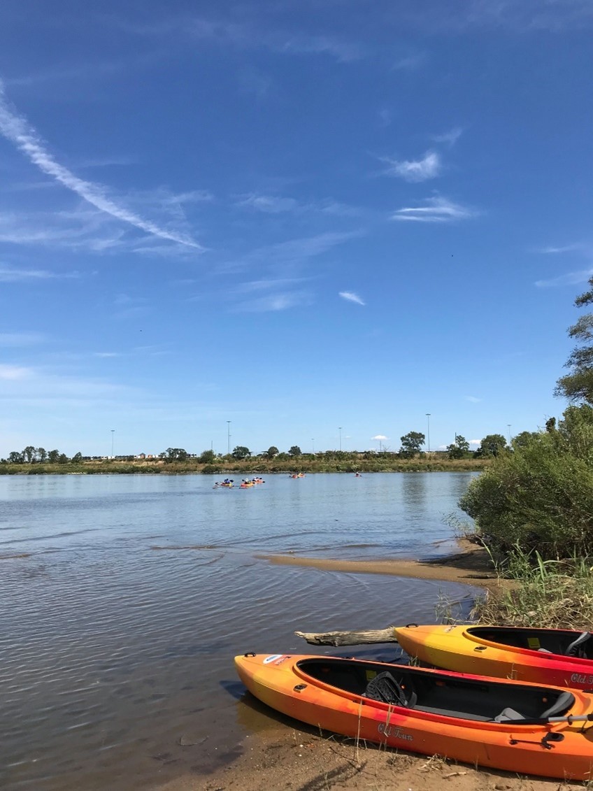 Kayaking at Masonville Cove