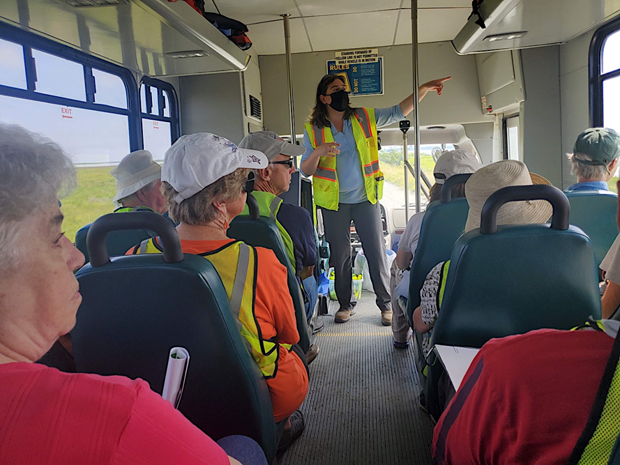 Mid-Bay Stakeholders Take Poplar Island Tour