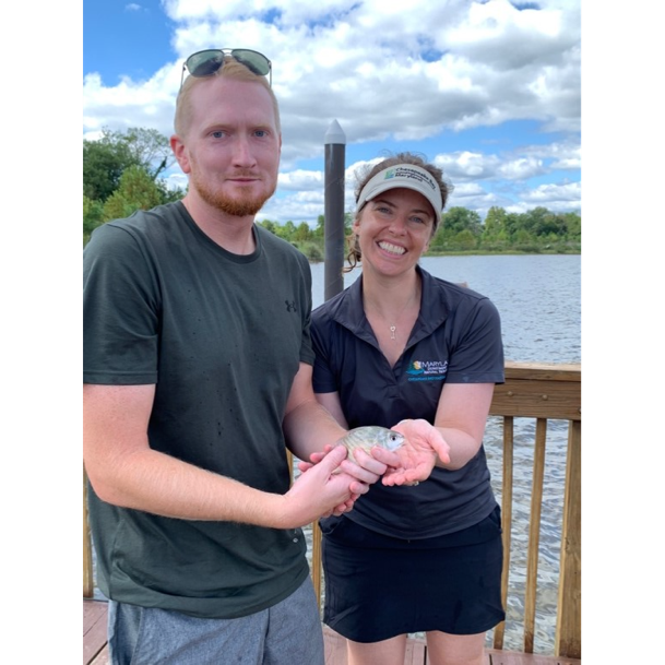 Fish caught at Masonville Cove during tour