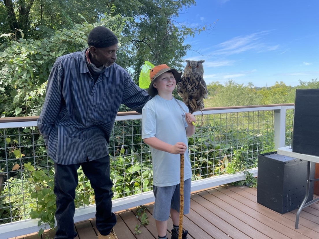 Making friends with birds