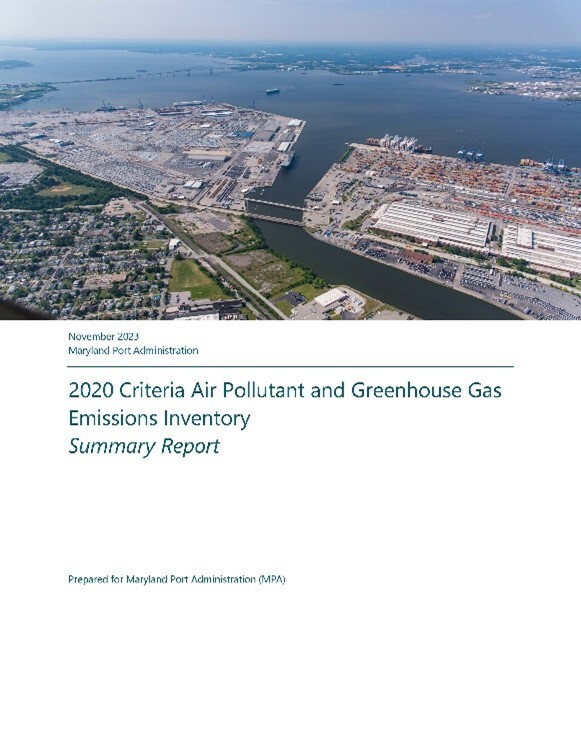 Emissions Report Screenshot 