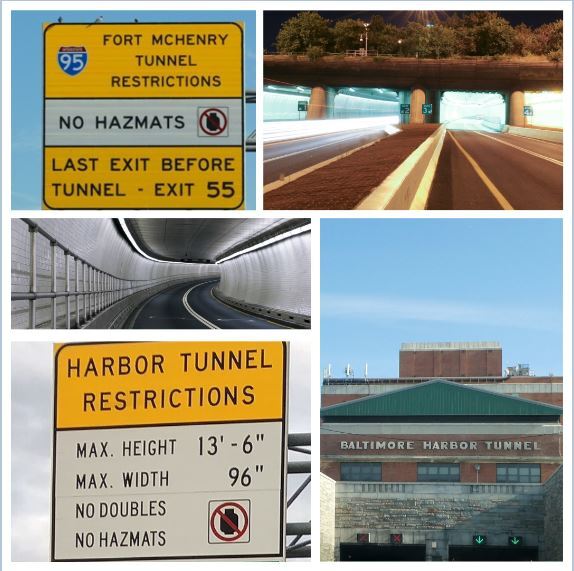 I-95 & I-895 Tunnel Restrictions