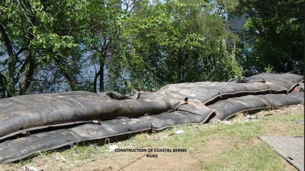 Geotextile Berm - Before Picture