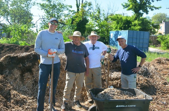 Participants John Shkor, Rupert Denney, Glenn Johnston, and Blaise Willig