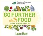 Image March is National Nutrition Month 