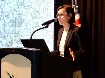 Image: Keynote Speaker of The 2018 Maryland Connections Summit, Elizabeth Farley-Ripple