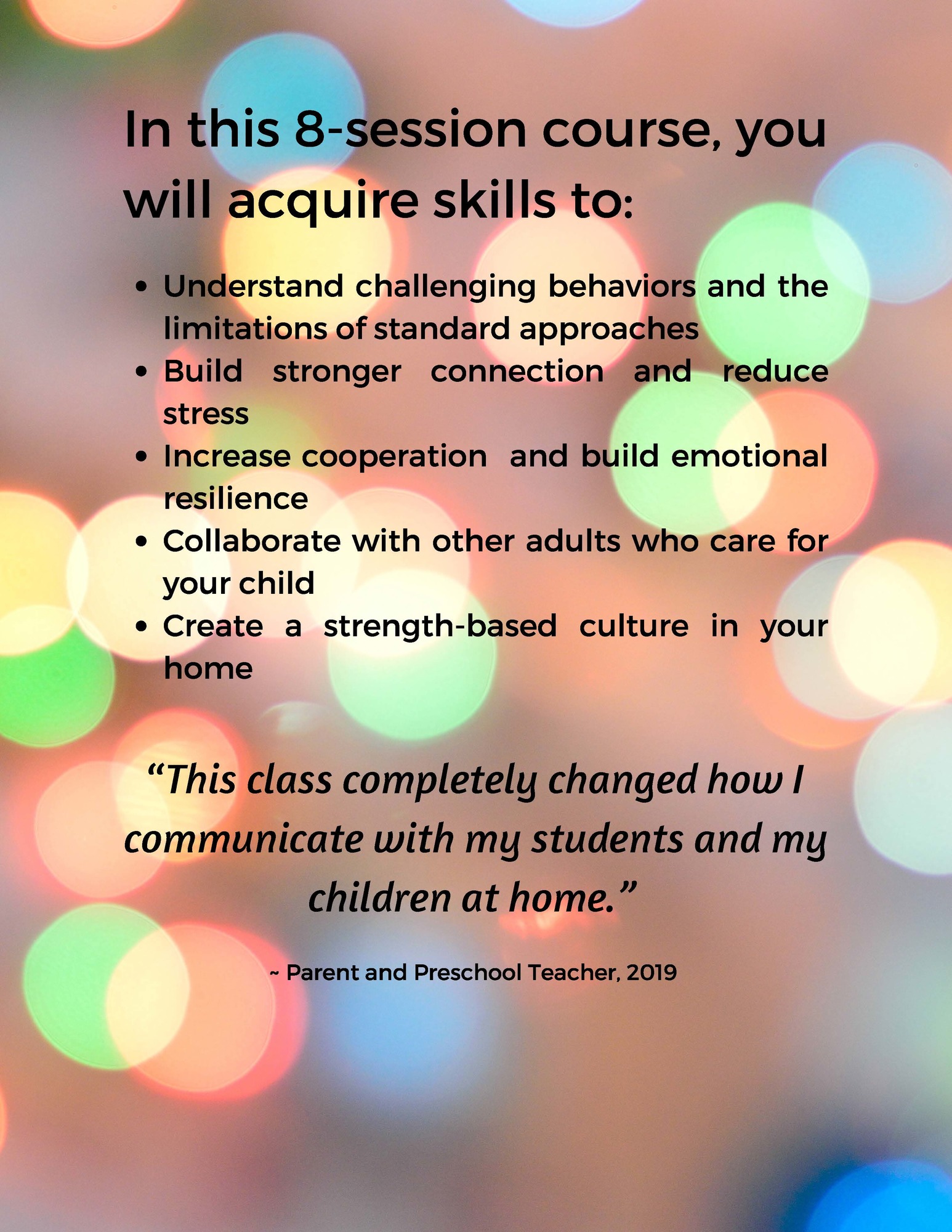 Mariposa Parent Course Page 2