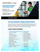 Goucher online degree