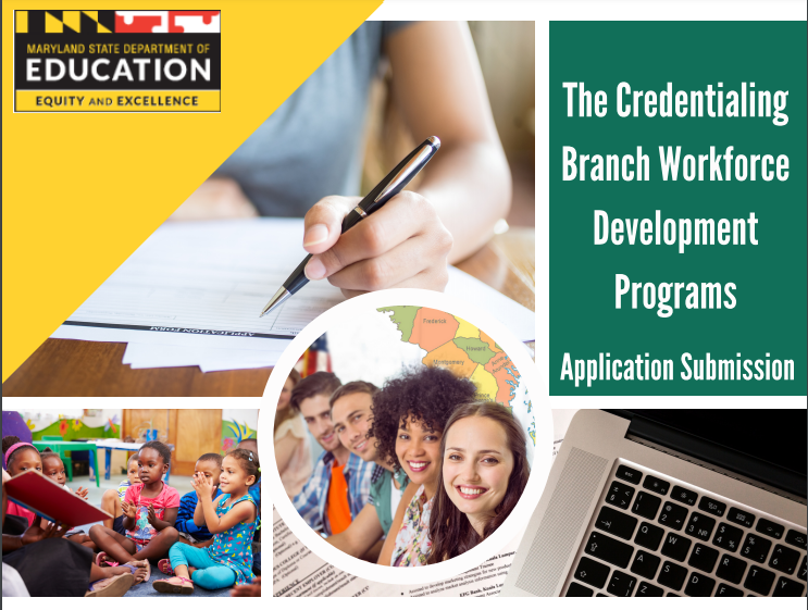 The Credentialing Branch Workforce Development Programs Application Submission