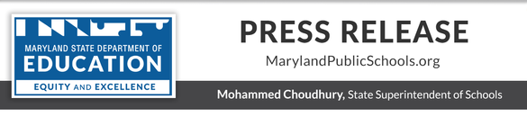 MSDE Press Release Banner