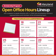 Scholarship Office Hours Flyers