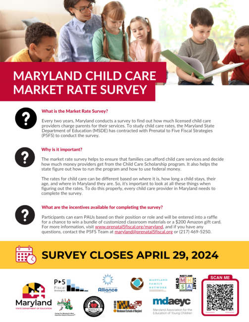 Action Required Help Shape the Future of Child Care in Maryland