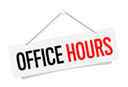 Office Hours sign