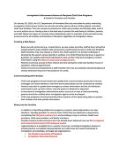 Immigration Enforcement Actions at Maryland Child Care Programs 