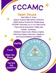 FCCAMC Open House flyer.