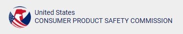 US Consumer Product Safety Commission logo.