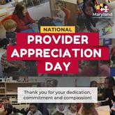 National Child Care Provider Appreciation Day graphic.