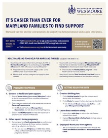 Expecting and new parent resource guide cover page.