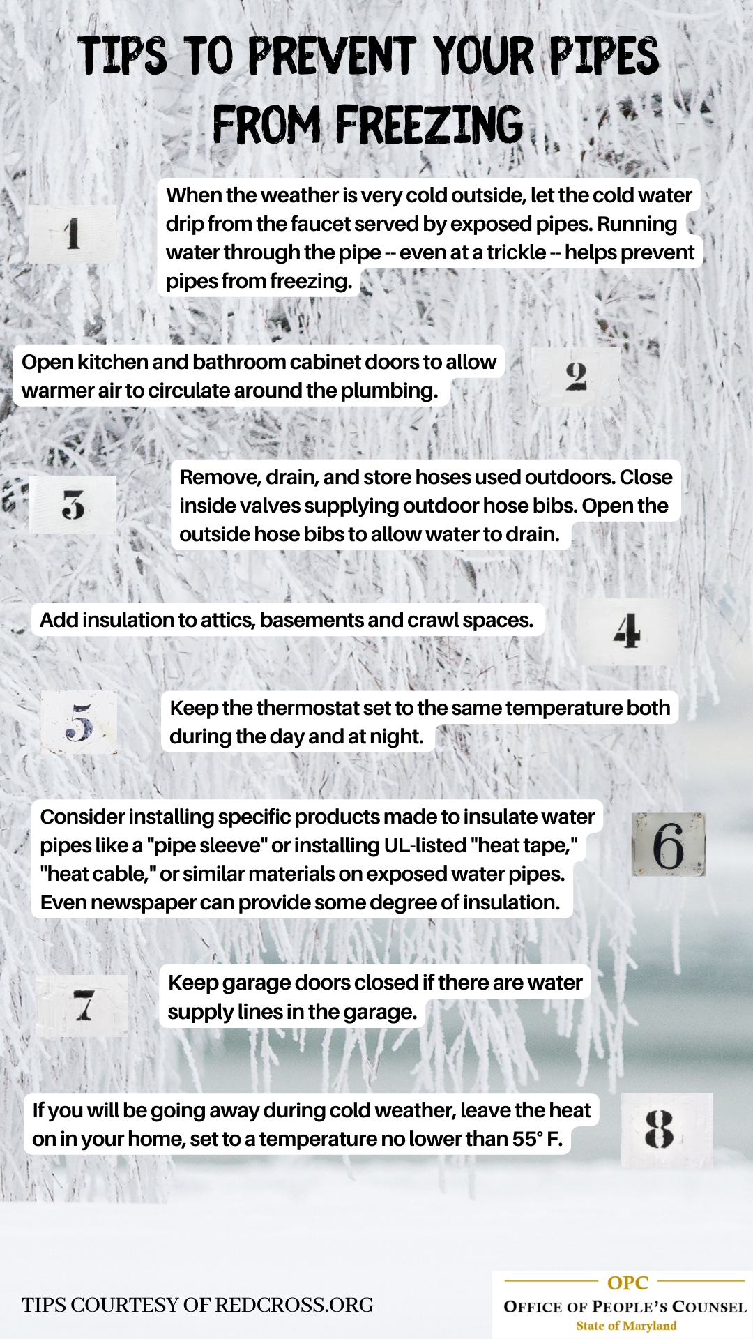 Check your bill during the heating season | Stop your pipes from ...
