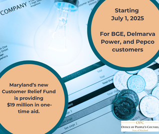 customer relief fund July 1