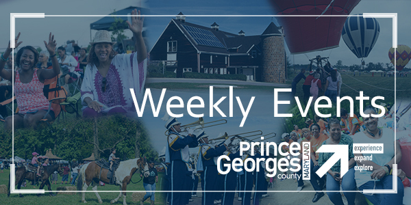 Collage of people around Prince George's County having fun: Weekly Events