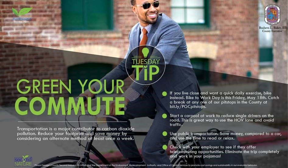 Tues Tip Green commute