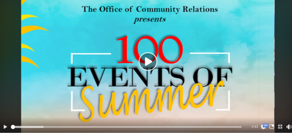 100 Events of Summer