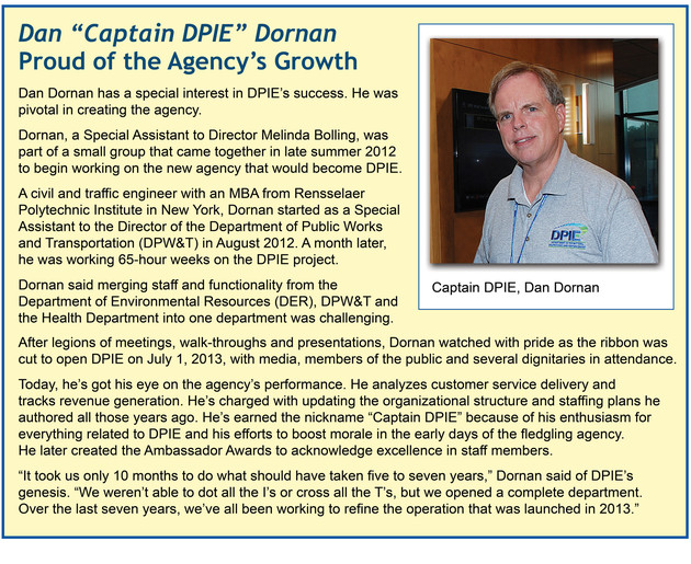 Captain DPIE - Dan Dornan instrumental in launching DPIE