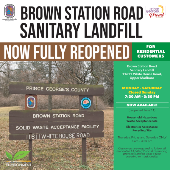 Landfill reopened 8.3.20 eng