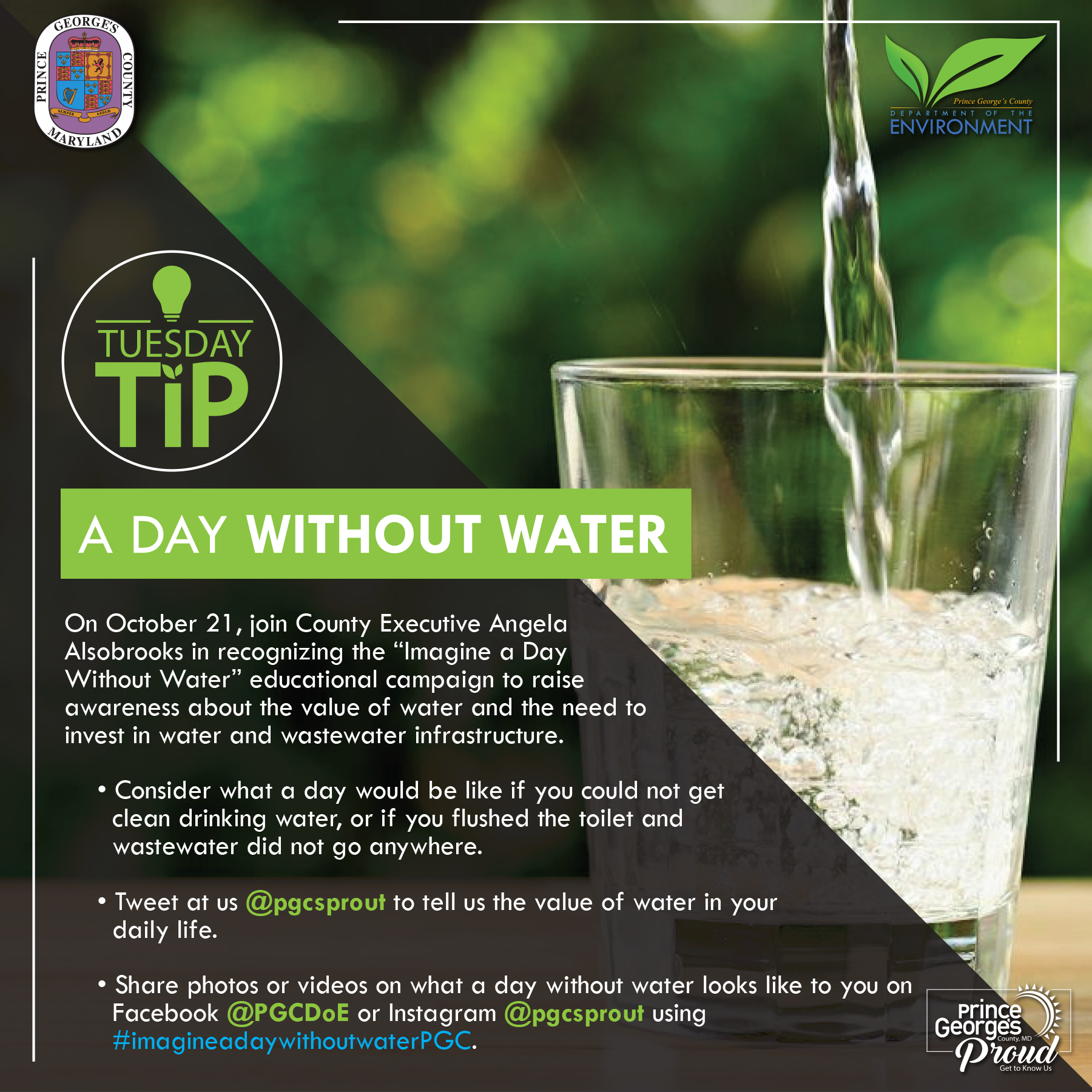 Tues tip 10.6.20 Day without water eng