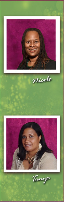 Stacked photos of BDS team Nicole Reece and Tanya Hedgepeth