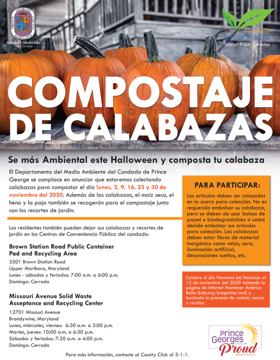 Pumpkin composting 2020 sp