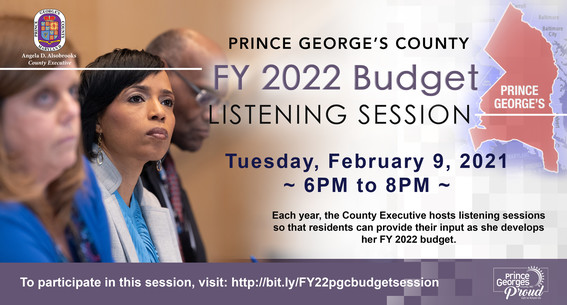 FY 2022 Budget Listening Session
