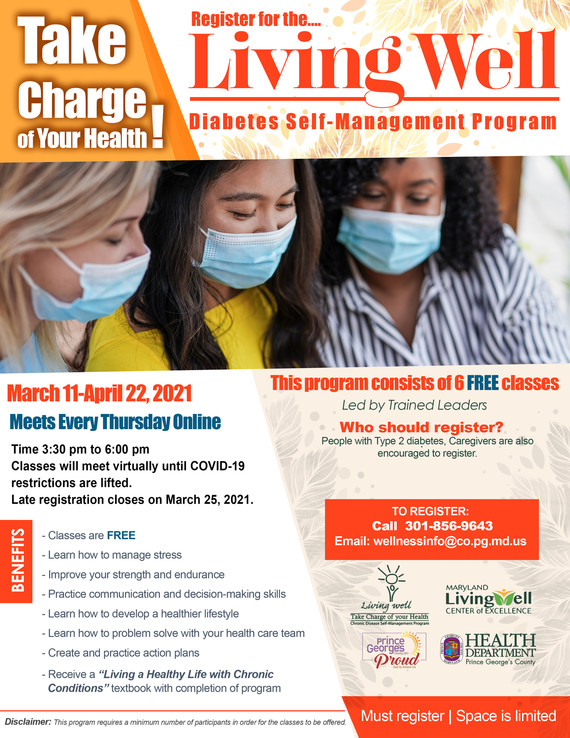 Diabetes Management Program Flyer