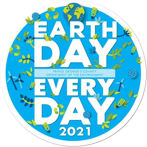 Earth day logo 2021