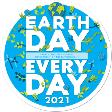Earth day logo 2021