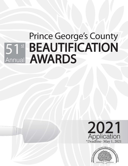 2021 Beautification Awards Application Image