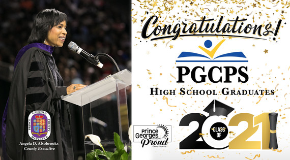 County Executive Angela Alsobrooks - Graduation 2021 Image